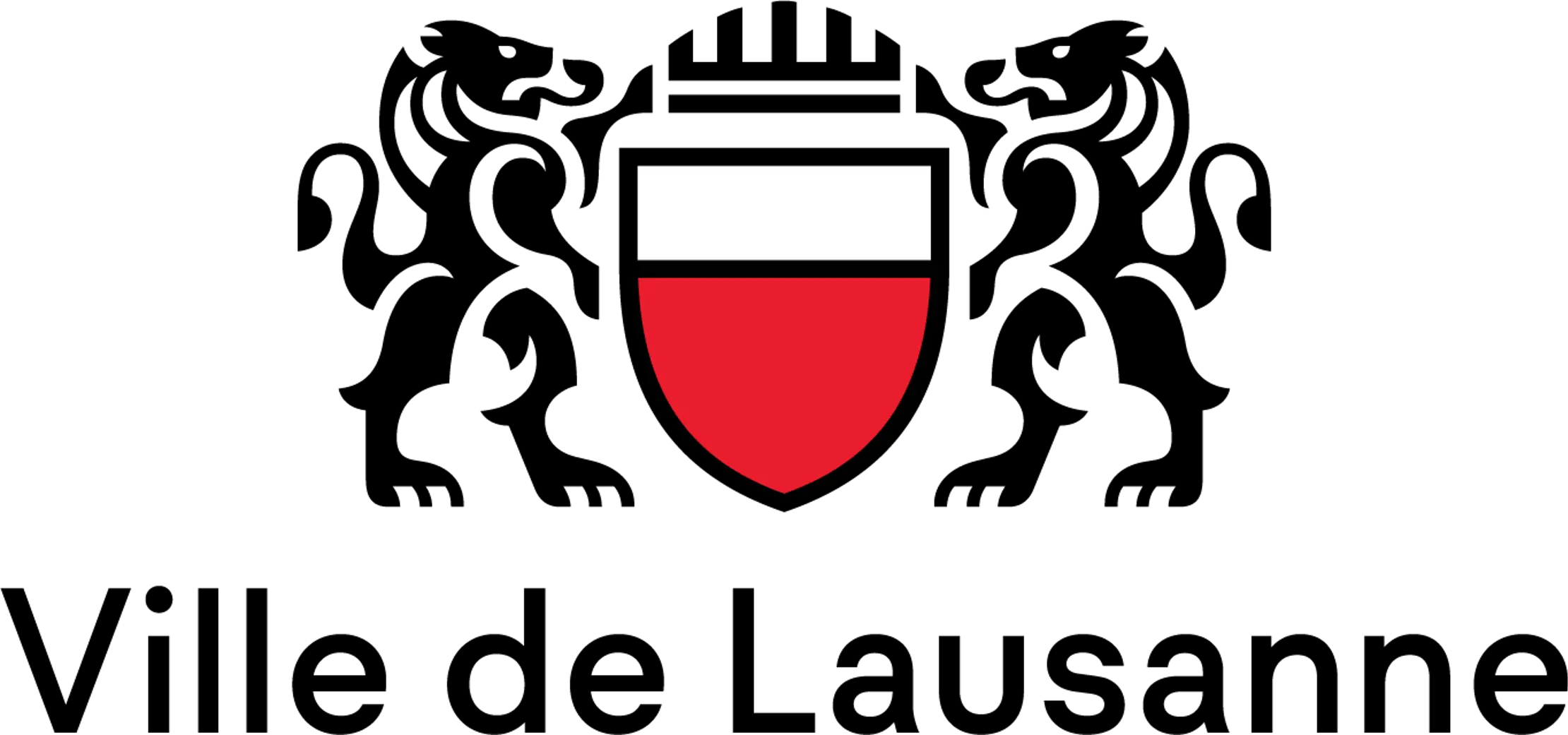 Logo Ville De Lausanne 2 Lignes Pantone